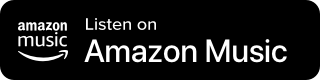 Button promoting Amazon Music with the text 'Listen on Amazon Music' on a black background.